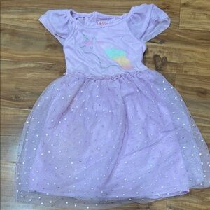 Cat & Jack Pink Unicorn Dress